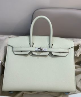 에르메스 버킨백25 민트그린 은장 앱송